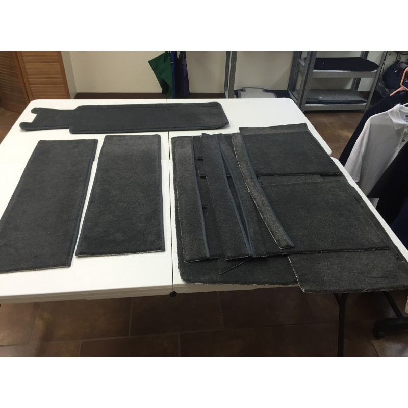 Piper PA28 Warrior Carpet, Charcoal