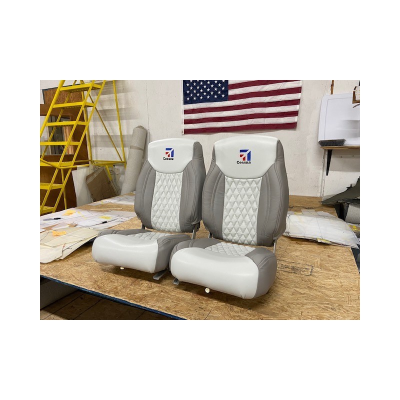 Cessna 150/152 European Leather Seat Upholstery
